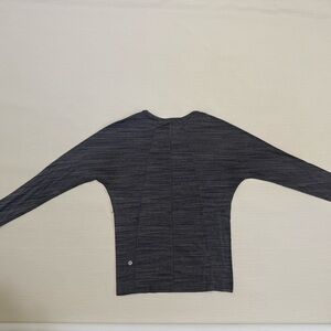 lululemon athletica Charcoal Long Sleeve Top